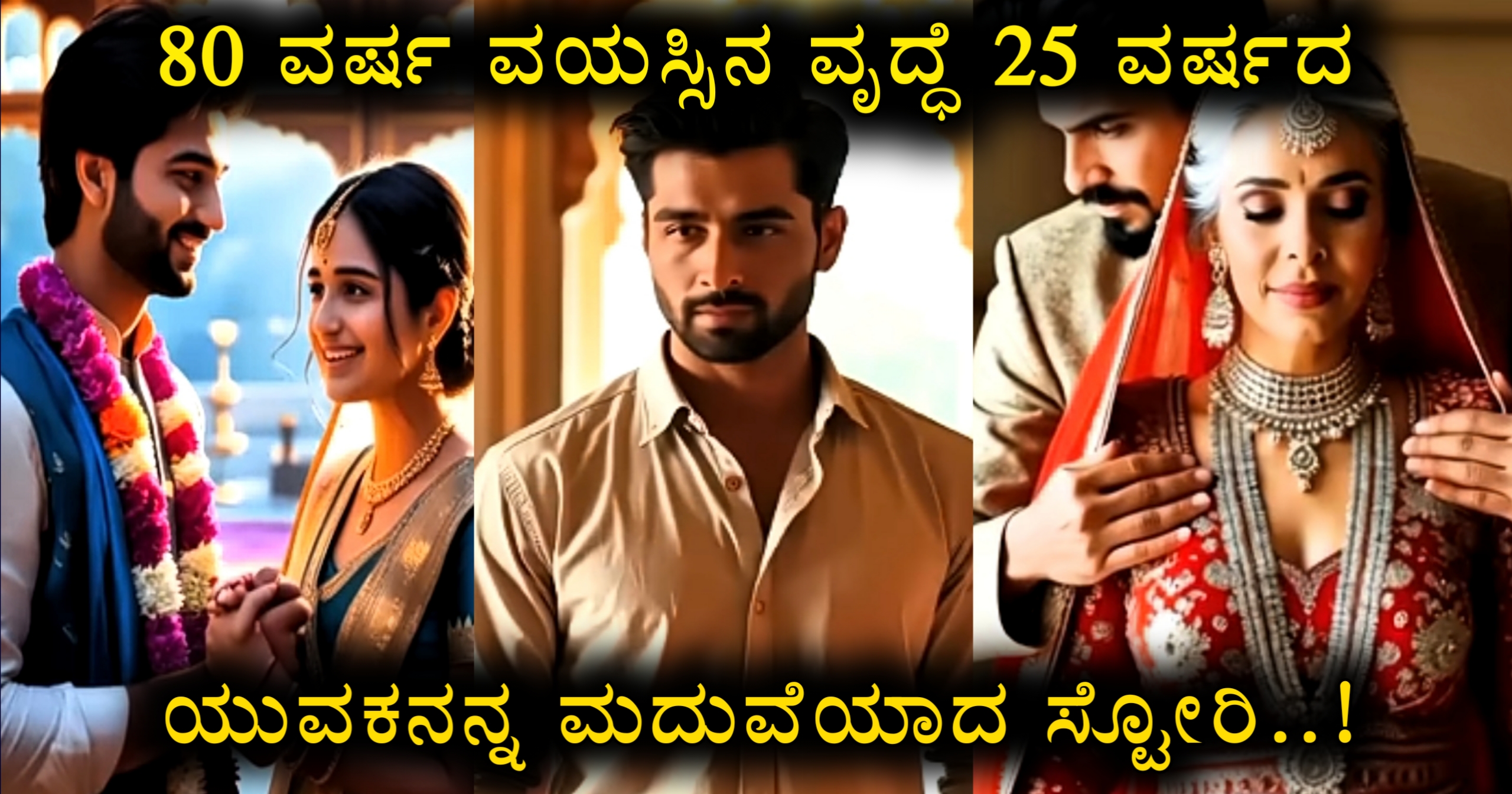 80 ವರ್ಷ ವಯಸ್ಸಿನ ವೃದ್ಧೆಯೊಬ್ಬಳು 25 ವರ್ಷದ ವ್ಯಕ್ತಿಯನ್ನು ಮದುವೆಯಾದಾಗ.! ಮುಂದೆ ಏನಾಯಿತು ಗೊತ್ತಾ? 15